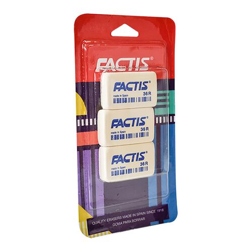 Set Gomas FACTIS 3 Piezas