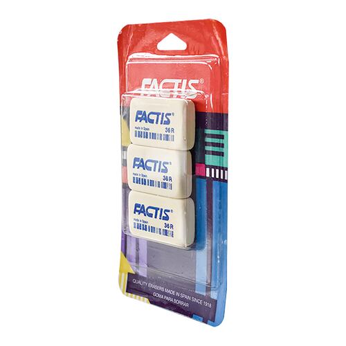 Set Gomas FACTIS 3 Piezas