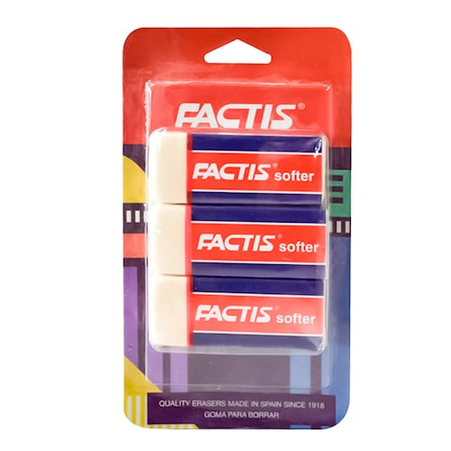 Set Gomas FACTIS 3 Piezas