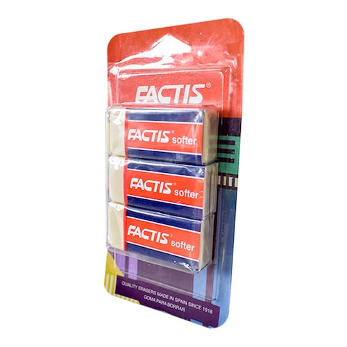Set Gomas FACTIS 3 Piezas