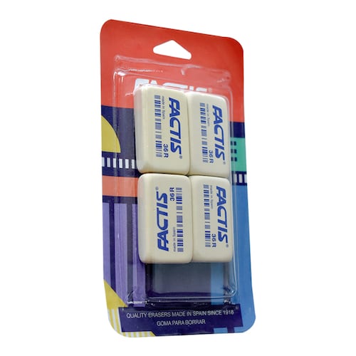 Set Gomas FACTIS 4 Piezas