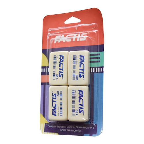 Set Gomas FACTIS 4 Piezas