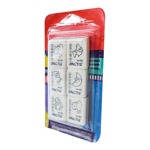 Set Gomas FACTIS 6 Piezas