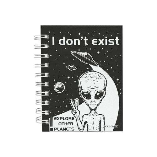 Cuaderno Engargolado de Raya Pocket de Tapa Dura con 160 Hojas Espacio FIRST CLASS