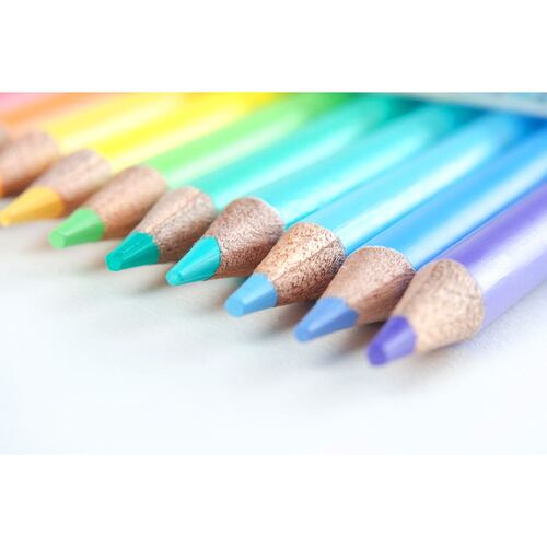 Lápices largos colores pastel con12 piezas (3,3 mm)