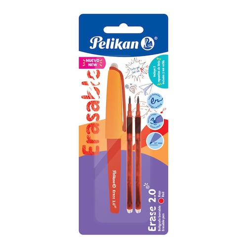 Bolígrafo Borrable Erase 2.0 Rojo