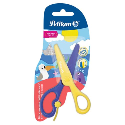 Tijera plástica de preescolar Pelikan