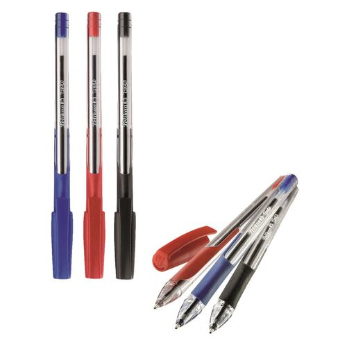 Bolígrafo Tango Blíster con 3 Piezas de Colores Rojo Azul y Negro