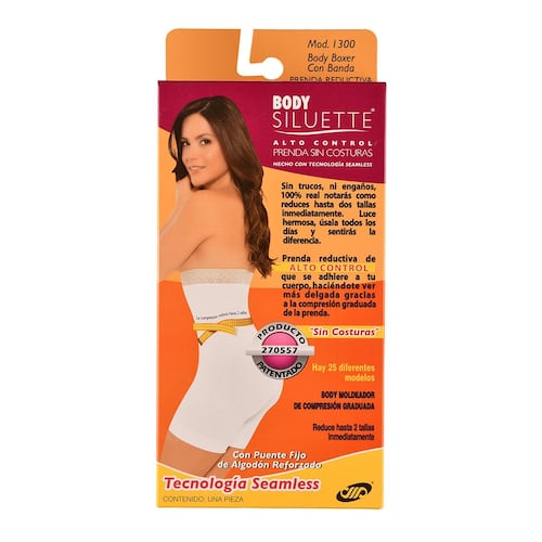 Bóxer Body Siluette Seamless para Mujer