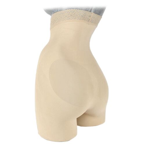 Body boxer Body Siluette seamless alto control puente sin refuerzo 1301-3868 mediana nude dama