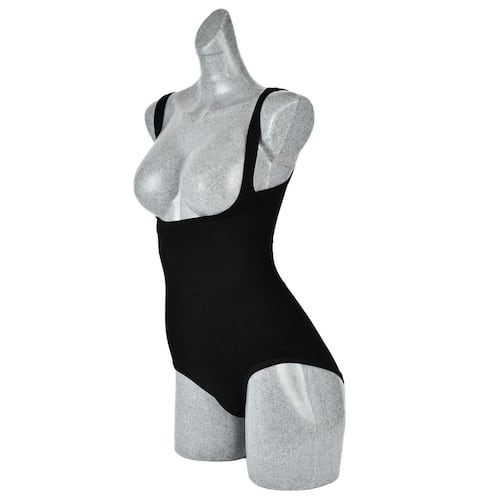 Body senos libres Body Siluette seamless alto control 1003-4218 mediana negro dama