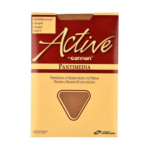 Pantimedia Active By Cannon máximo ajuste 1201 chica natural dama