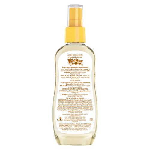 Loción Capilar Aclarante de Manzanilla 125 ml Ricitos de Oro