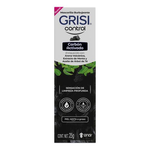 Mascarilla Facial Burbujeante Carbon Activado 25g
