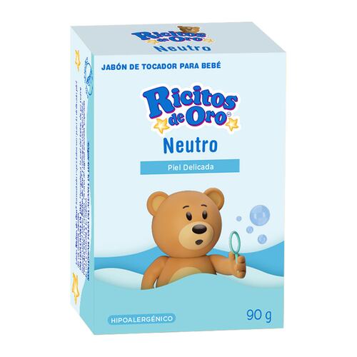 Jabón Neutro 90 g Ricitos de Oro