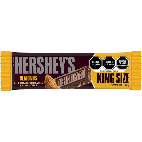 Barra de Chocolate Hershey´s Almonds King Size 60g