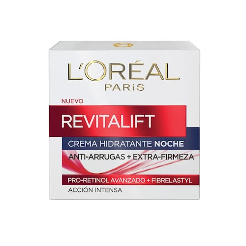 Crema Hidratante Antiarrugas De Noche Revitalift L'Oréal Paris, 50ml