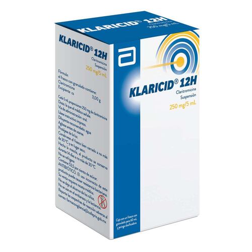 Klaricid 12h 250 Mg/60 ml