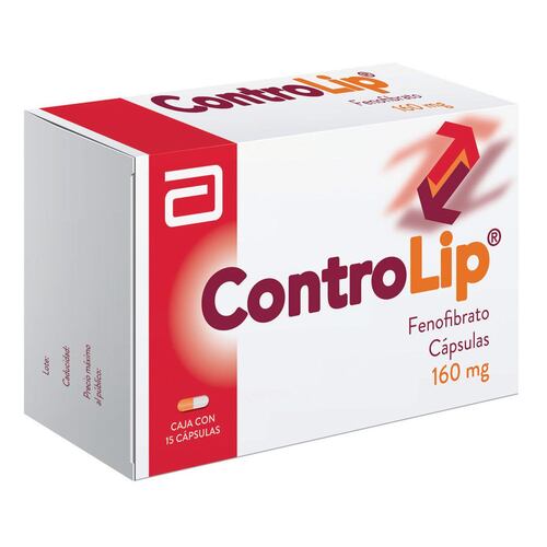 Controlip 160 mg x 15 Cápsulas