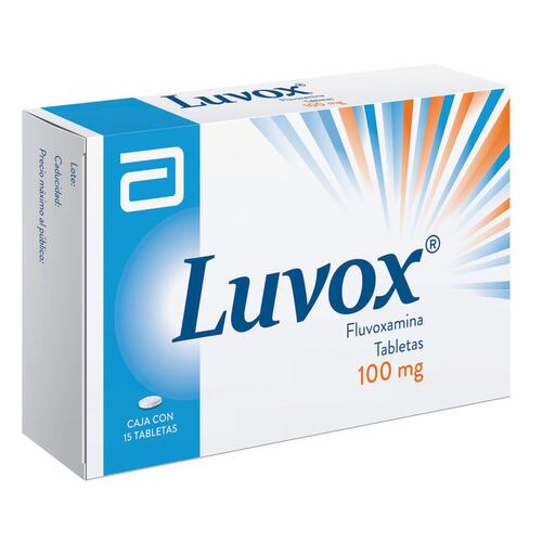 Luvox 100mg 15 Tabletas