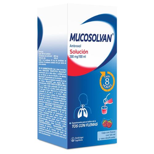 Mucosolvan Solución 120ml.