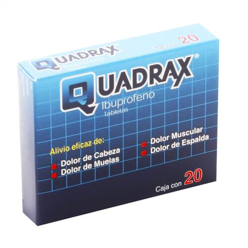 Quadrax 200mg.tab.c/20