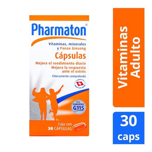 Pharmaton multivitaminico 30 capsulas 40 mg duopack