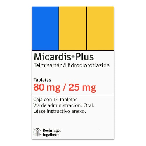 Micardis plus t 14 80mg/25mg