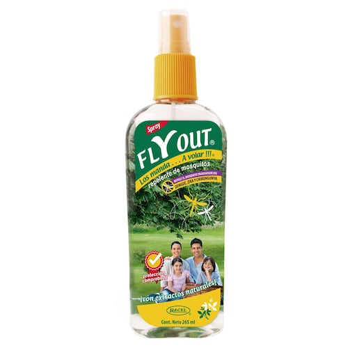 Fly Out Repelente de Insectos Spray 265 ml