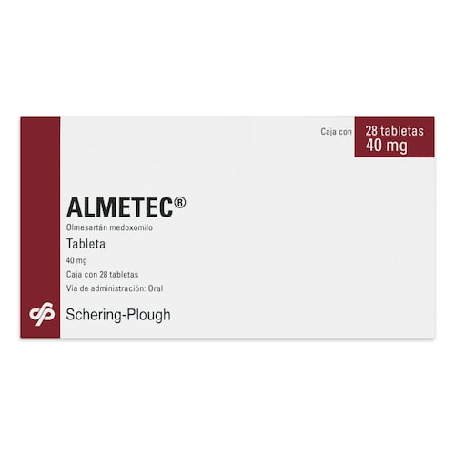 Almetec 40 Mg 28 Tabletas