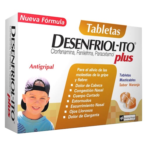 Desenfriolito Plus Tabletas Masticables