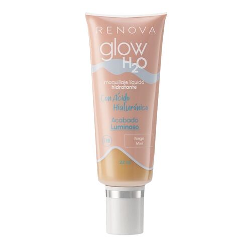 Maquillaje Liquido Hidratante Renova Glow H2O Miel