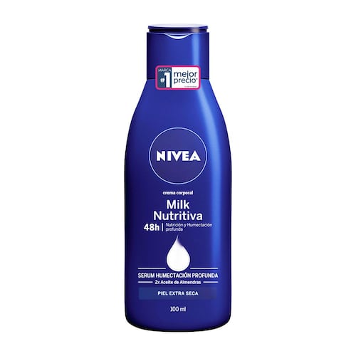 Crema Corporal Humectante para Piel Extra Seca, Body Milk 48 horas de Humectación Profunda, 100 ml