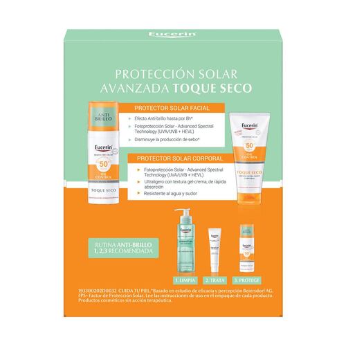 Eucerin Face Sun Oil Control + Mini Toque Seco