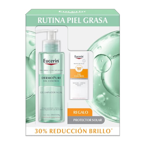 DermoPURE Gel Limpiador Facial para Piel Grasa