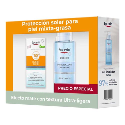 Eucerin Pack Sun Hydro Fluid 50 ml + Gel 200 ml Summer