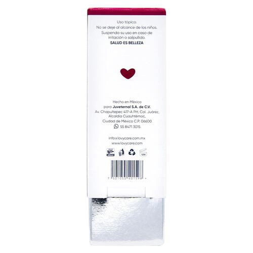 Crema Facial Coenzima Q10 y Colágeno Juveternal 30ml