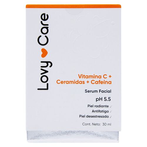 Serum Facial Vitamina C-Ceramidas-Cafeína Juveternal 30 ml