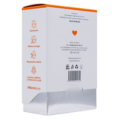 Serum Facial Vitamina C-Ceramidas-Cafeína Juveternal 30 ml