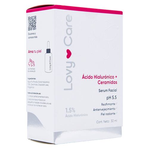 Serum Facial Ácido Hialurónico-Ceramidas Juveternal 30 ml