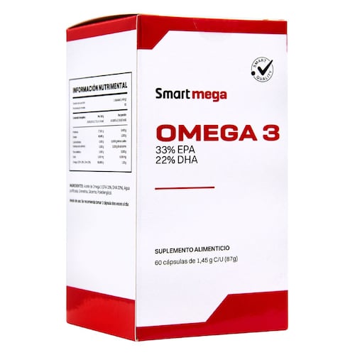 Omega 3 + 33% Epa +  22% Dha   60 Cápsulas