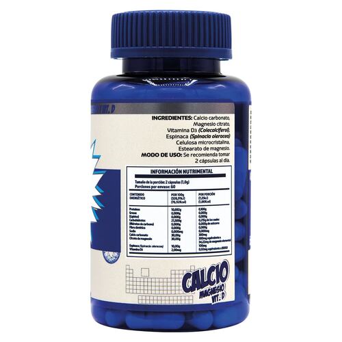Calcio Magnesio Vitamina D BDM LAB