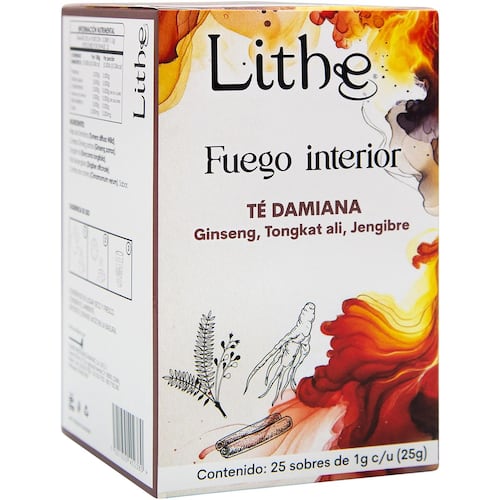 Té Damiana Fuego Interior Lithe