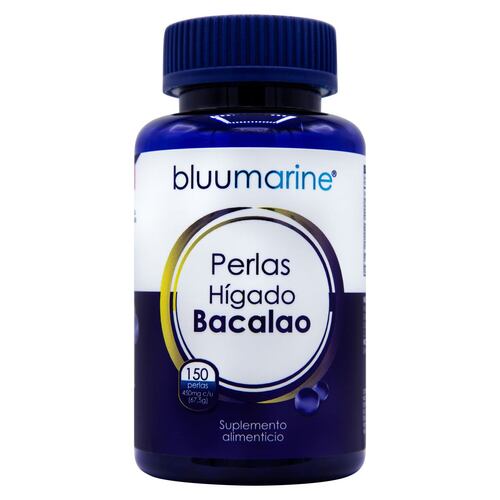 PERLAS DE HIGADO DE BACALAO  150 PERLAS