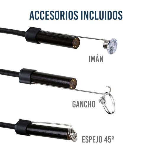 Cámara RedLemon Endoscopio OTG para Android 1 M USB LED