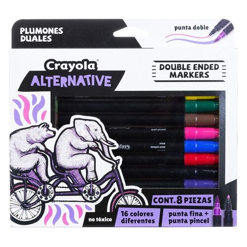 Plumones Crayola duales  alternative 8