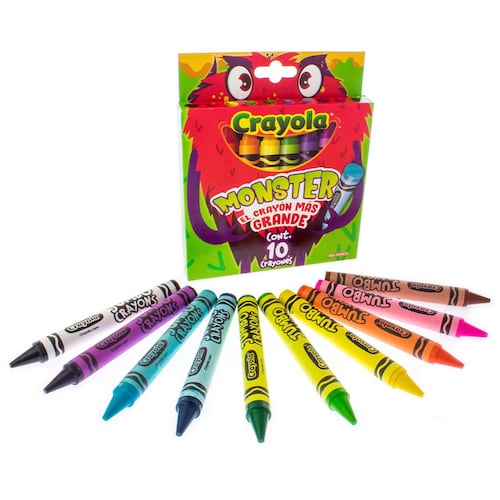 Crayones Crayola monsterns