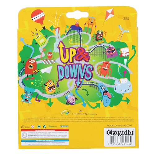 24 lápices CRAYOLA de color duales: Up & Downs