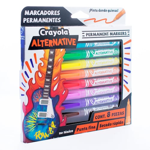 Marcadores Crayola permanentes nuevo 8