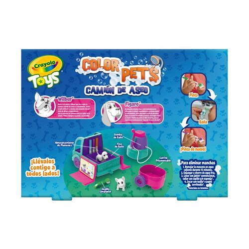 E-3 Color Pets Camión De Aseo